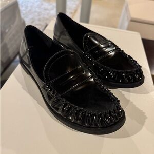 Sold out Zara Patent Leather Loafers